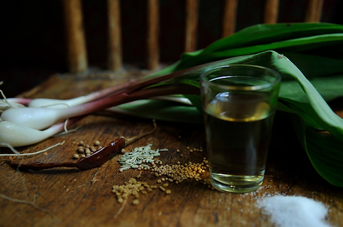 Sweet & Spicy Pickled Ramps