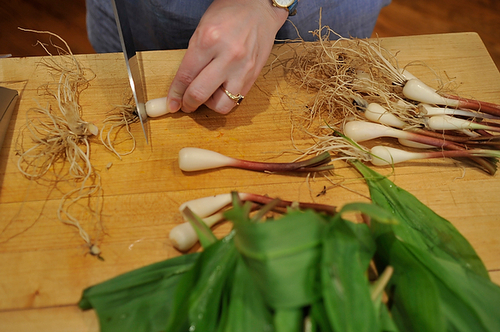 Sweet & Spicy Pickled Ramps
