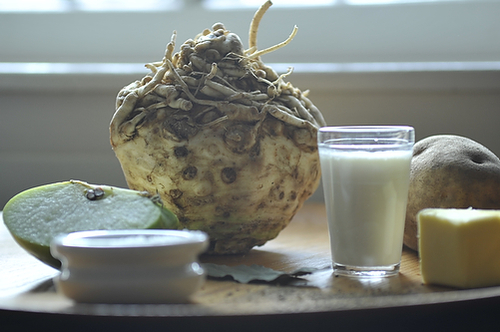 Autumn Celeriac (Celery Root) Puree