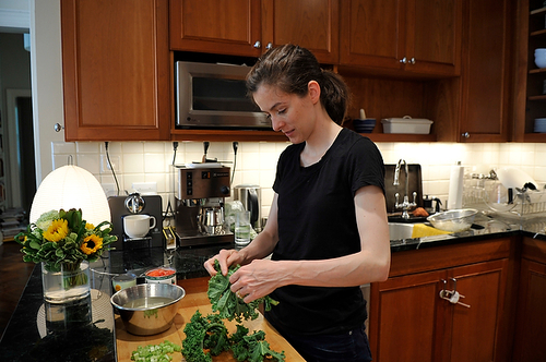 Smoky Minestrone with Tortellini and Parsley or Basil Pesto
