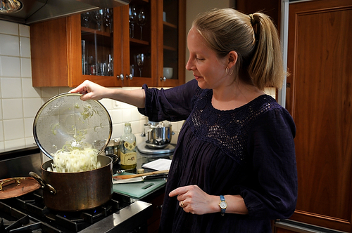 Smoky Minestrone with Tortellini and Parsley or Basil Pesto