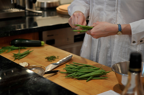French Bean Salad with Tarragon and Green Peppercorn