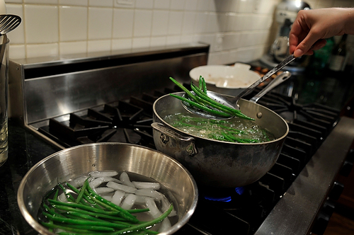 French Bean Salad with Tarragon and Green Peppercorn