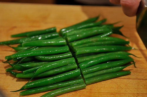 French Bean Salad with Tarragon and Green Peppercorn