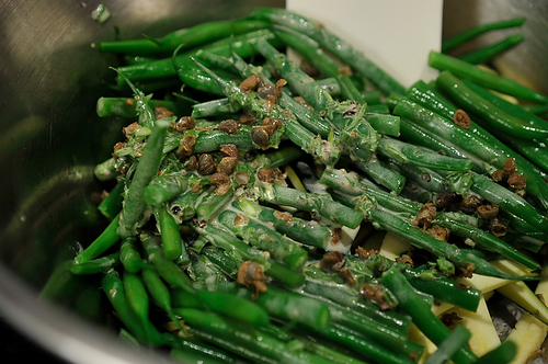 French Bean Salad with Tarragon and Green Peppercorn