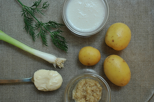 Horseradish Dill Potato Salad