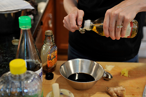 Caramelized Pork Bánh Mì