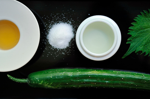 Quick Cucumber and Shiso Pickles