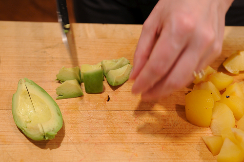 Plum Avocado Summer Salad