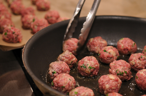 Meatballs Emilia-Romagna with Pasta Sheets