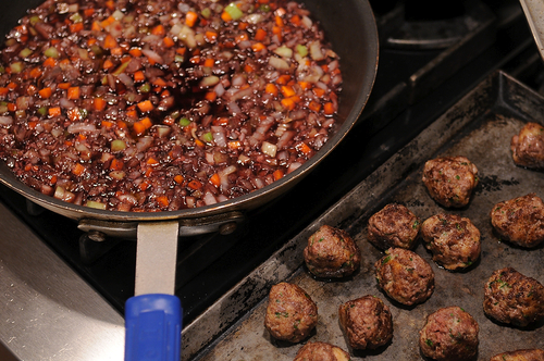 Meatballs Emilia-Romagna with Pasta Sheets