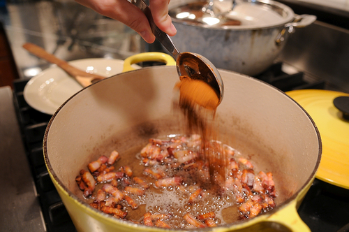 Corn, Bacon, and Clam Stew
