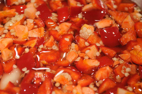 Fresh Sriracha (aka, home made 'Rooster')