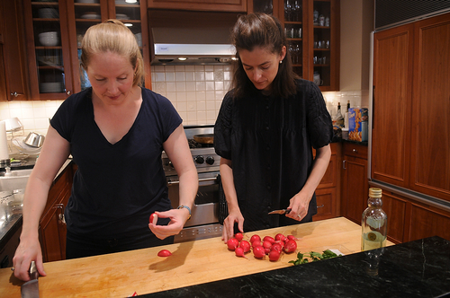 Sauteed Radishes with Mint