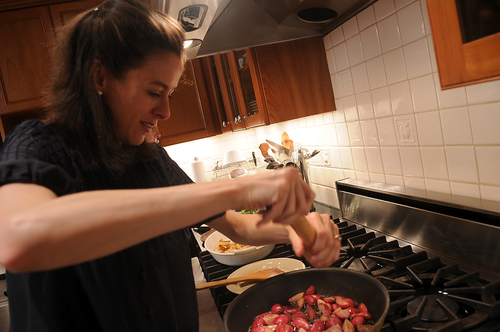 Sauteed Radishes with Mint