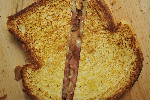 Brie and Prosciutto Melt