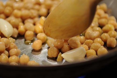 Yam, Zucchini, and Chickpea Salad