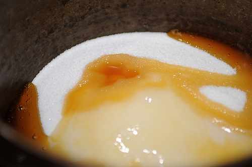 Salted Pumpkin Caramels