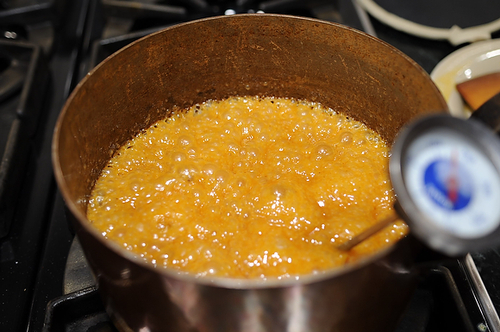 Salted Pumpkin Caramels