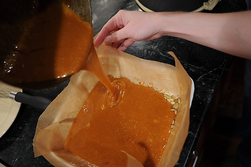 Salted Pumpkin Caramels