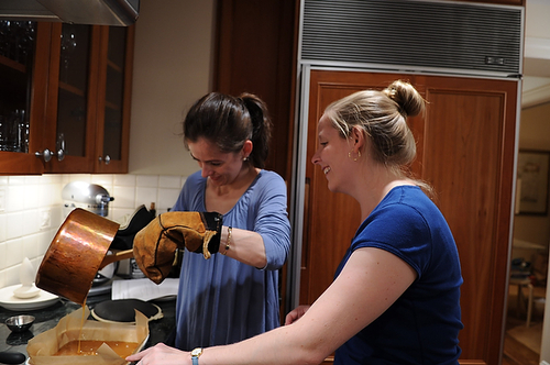 Salted Pumpkin Caramels