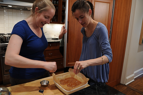 Salted Pumpkin Caramels