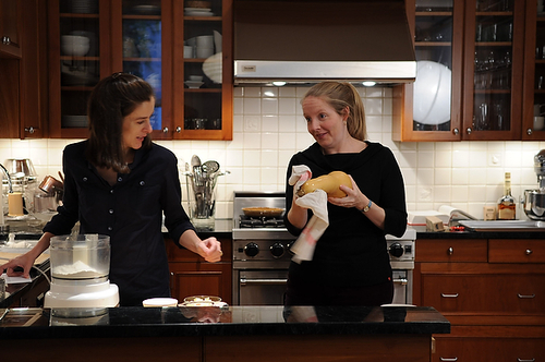 Butternut Squash and Roasted Garlic Galette