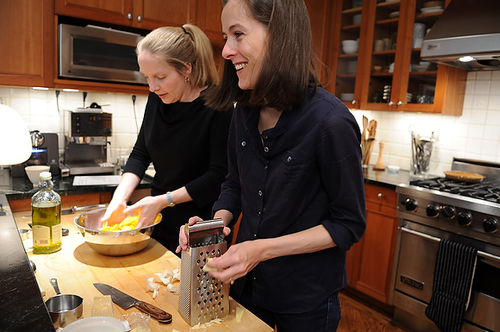 Butternut Squash and Roasted Garlic Galette