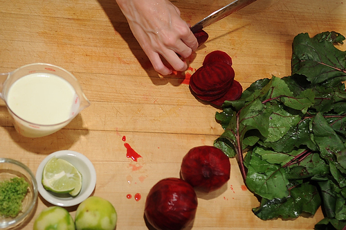 Beets in Lime Cream: 1987