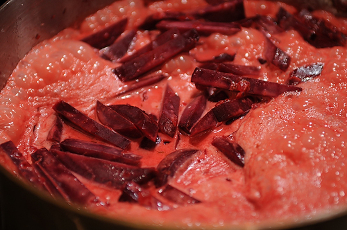 Beets in Lime Cream: 1987