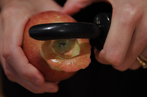 Crispy Delicata Rings with Currant, Fennel & Apple Relish