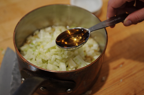 Crispy Delicata Rings with Currant, Fennel & Apple Relish