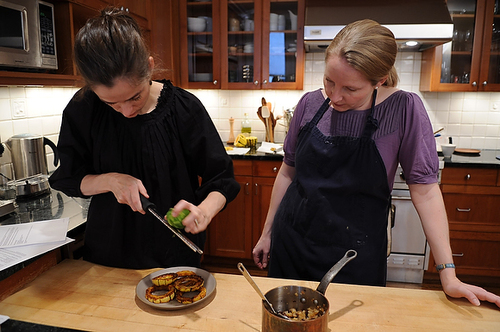 Crispy Delicata Rings with Currant, Fennel & Apple Relish