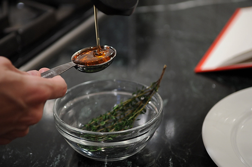 Roasted Feta with Thyme Honey: 2007