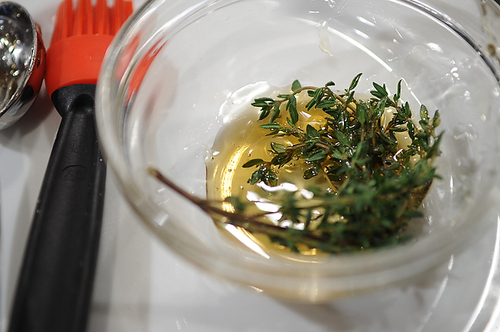 Roasted Feta with Thyme Honey: 2007