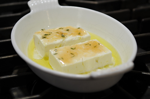 Roasted Feta with Thyme Honey: 2007