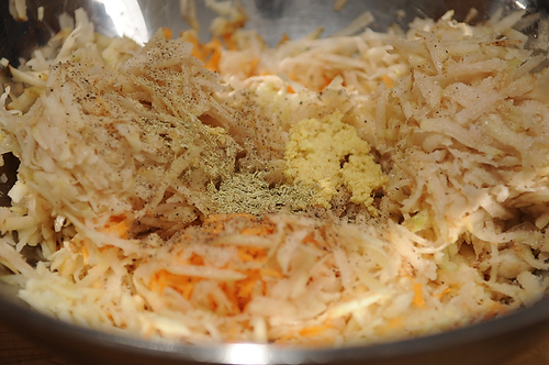 Variegated Spiced Latkes