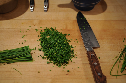 Golden Panko Latkes with Sour Cream and Chives