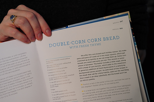 Double-Corn Corn Bread with Fresh Thyme
