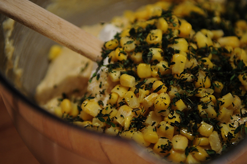 Double-Corn Corn Bread with Fresh Thyme