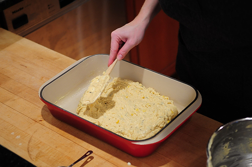 Double-Corn Corn Bread with Fresh Thyme