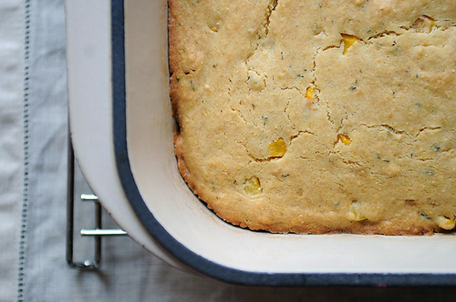 Double-Corn Corn Bread with Fresh Thyme