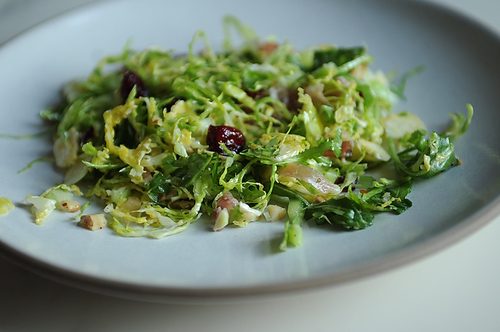 Brussels Sprouts Salad a la M. Wells