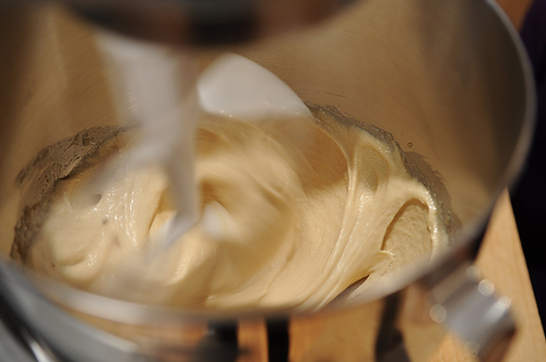 Applesauce Cake with Caramel Glaze