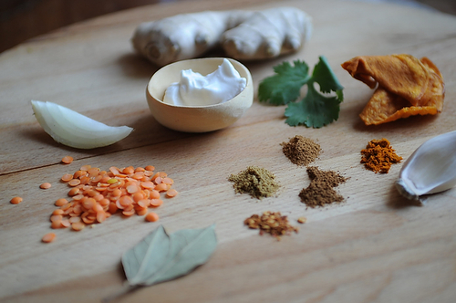 Curried Lentil Dip