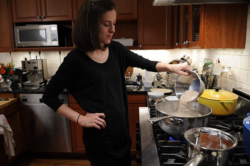 Radish and Pecan Grain Salad