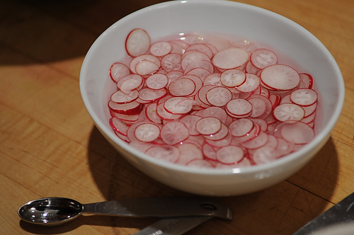 Radish and Pecan Grain Salad