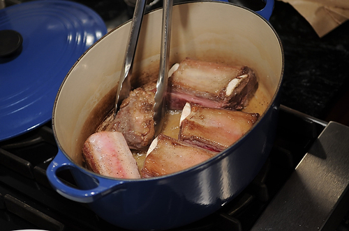 Short Ribs with Beer and Buckwheat Honey