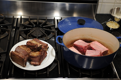 Short Ribs with Beer and Buckwheat Honey