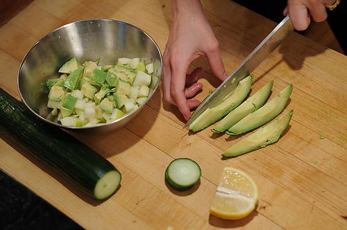 Shades of Green Chopped Salad